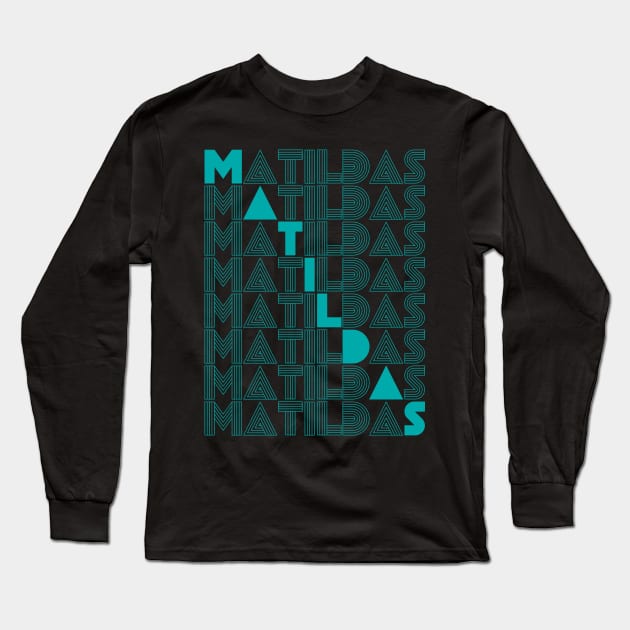 Matildas Long Sleeve T-Shirt by StripTees